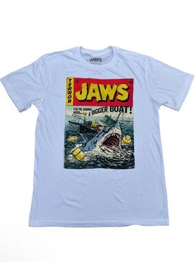 Jaws Pulp Attack Comic Gender-Neutral Graphic T-Shirt for Kids XL nwot